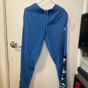 Puma Kids Camo Accent Blue Joggers